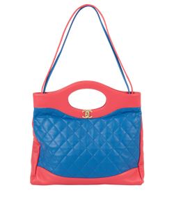 31 Bag, Leather, Pink/Blue, 26656760(2018-19), DB, 3*